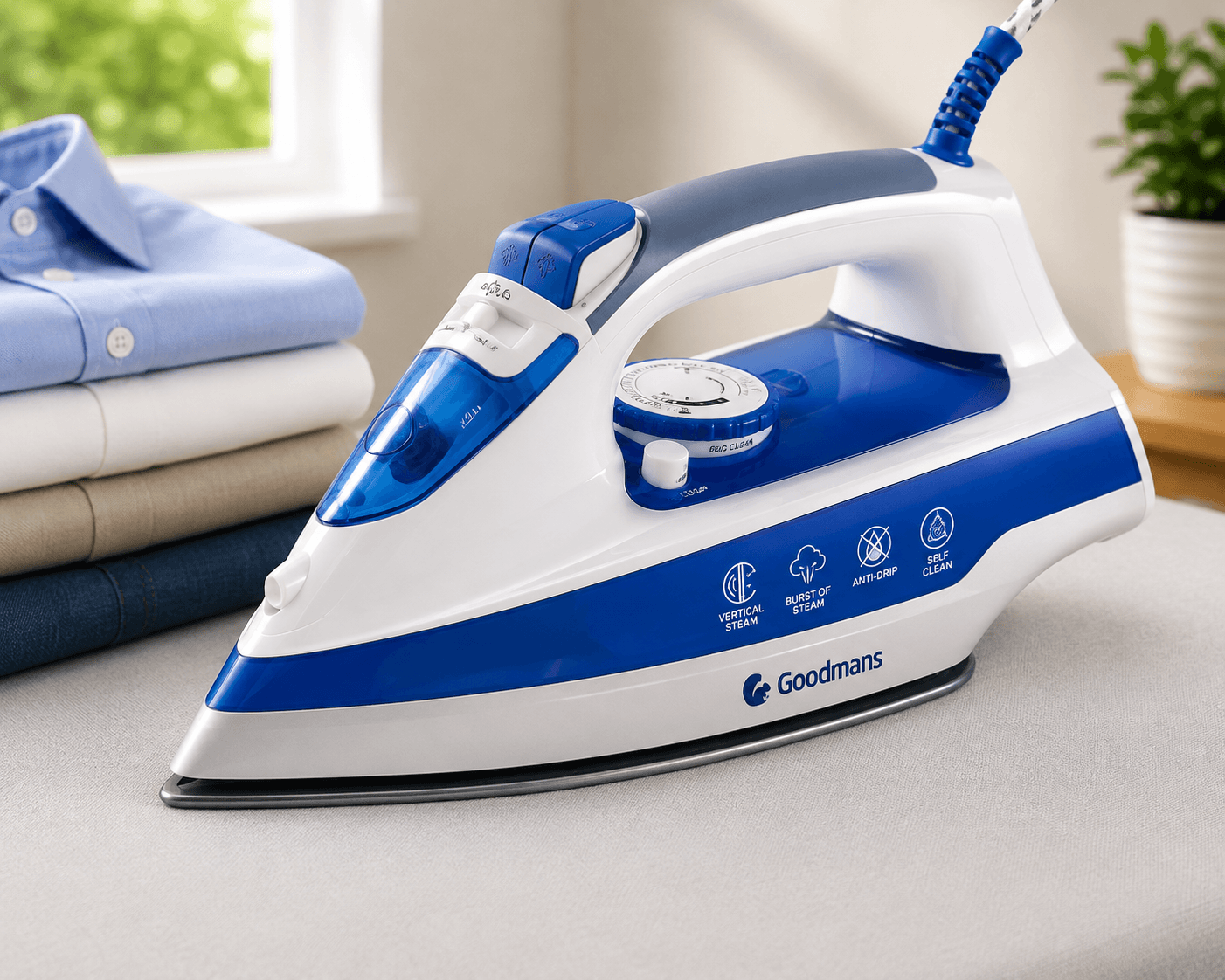 Goodmans Dry Ironing Function, Spray & Steam function (150712)