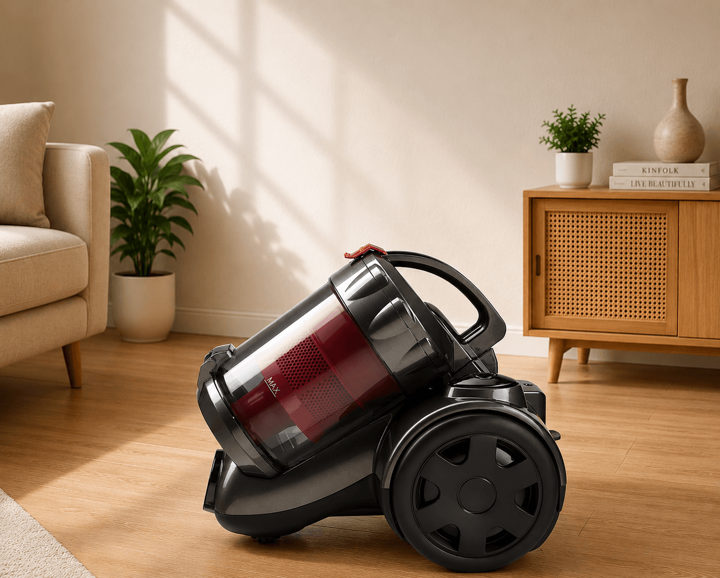 Goodmans Vacuum Cleaner 1400w Main features: Multi-Cyclone Permanent filter design With block f (153)