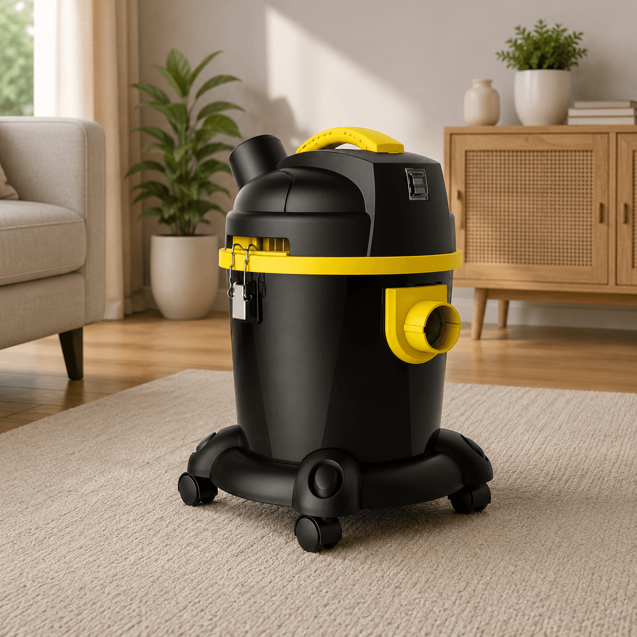 Goodmans Vacuum Cleaner 1400w Main features: Wet & Dry With block fail safe High Suction Power (604)