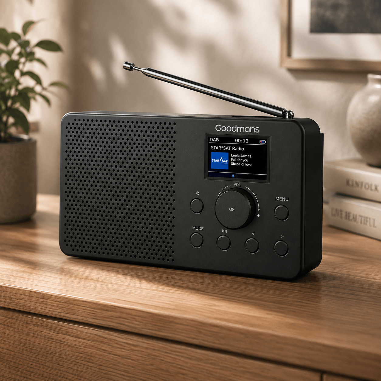 Goodmans Compact DAB+ Digital Radio