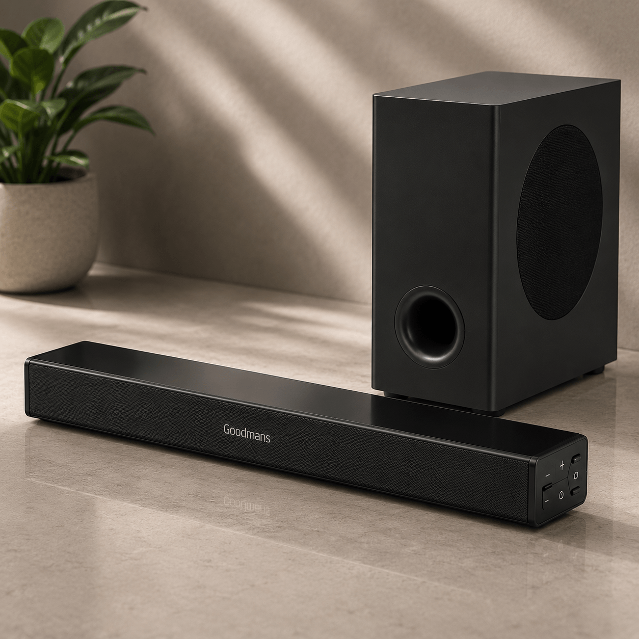 Goodmans Blaupunkt 80W Soundbar & Subwoofer