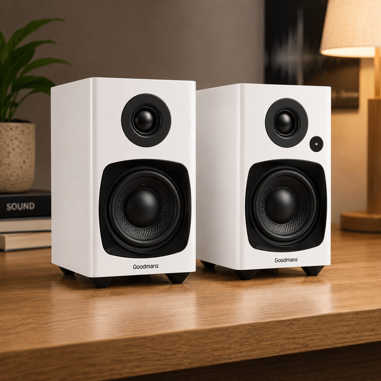 Goodmans Active Bookshelf Speakers