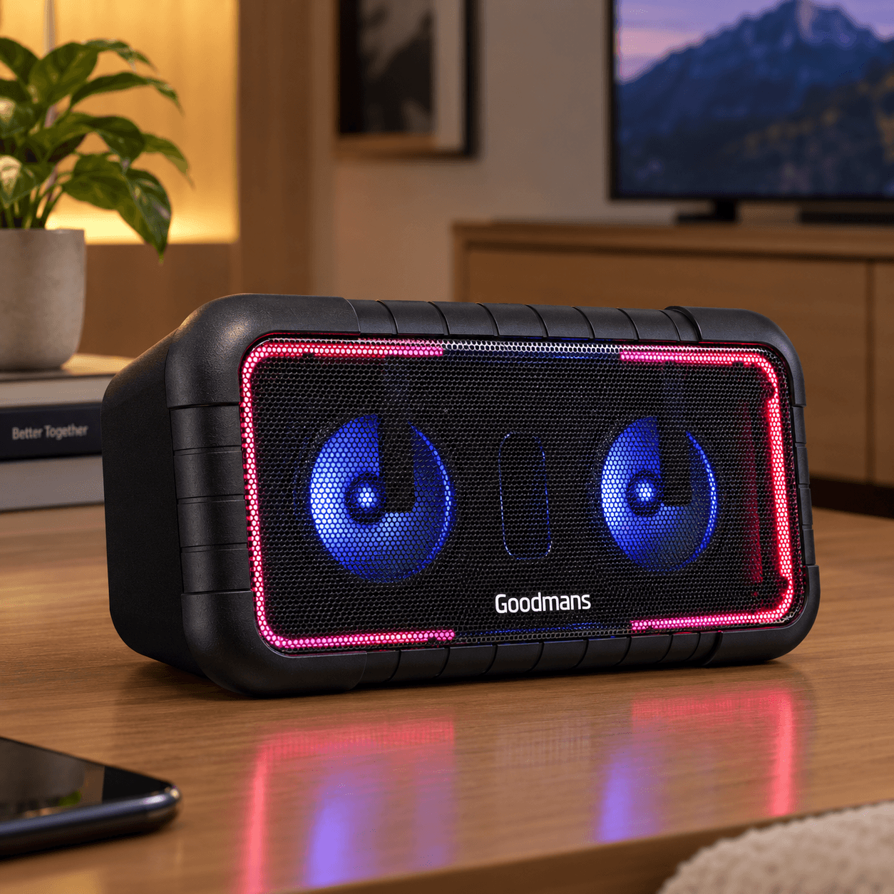 Goodmans LED Series Party Speaker